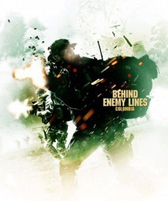 Behind Enemy Lines: Colombia movie poster (2009) wood print