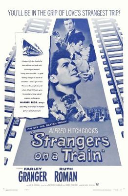 Strangers on a Train movie poster (1951) Mouse Pad MOV_0d1359cf