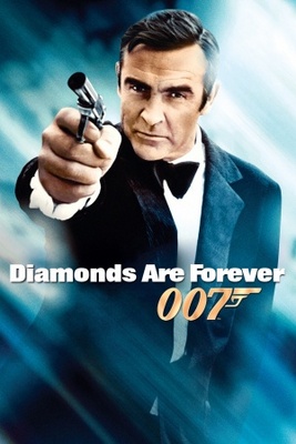 Diamonds Are Forever movie poster (1971) wooden framed poster