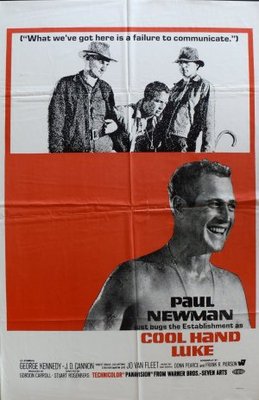 Cool Hand Luke movie poster (1967) pillow