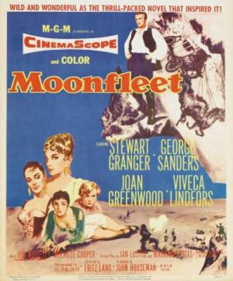 Moonfleet movie poster (1955) wooden framed poster