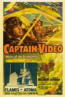 Captain Video, Master of the Stratosphere movie poster (1951) wood print