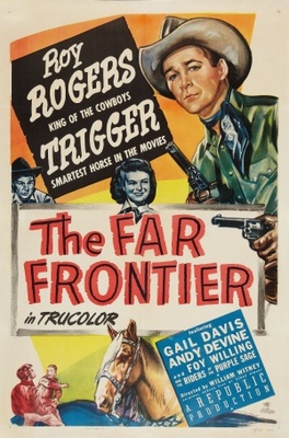 The Far Frontier movie poster (1948) wooden framed poster