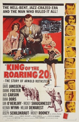 King of the Roaring 20's - The Story of Arnold Rothstein movie poster (1961) poster with hanger