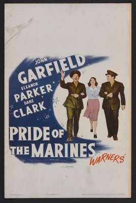 Pride of the Marines movie poster (1945) tote bag