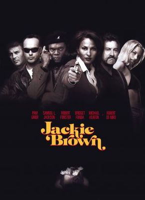 Jackie Brown movie poster (1997) canvas poster