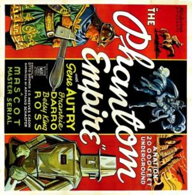 The Phantom Empire movie poster (1935) metal framed poster