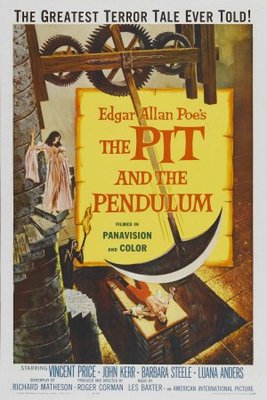 Pit and the Pendulum movie poster (1961) poster