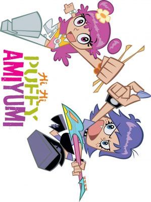 Hi Hi Puffy AmiYumi movie poster (2004) poster with hanger
