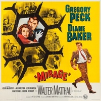 Mirage movie poster (1965) Longsleeve T-shirt #870210