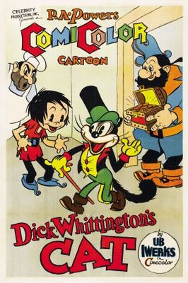 Dick Whittington's Cat movie poster (1936) Stickers MOV_0e2a0265