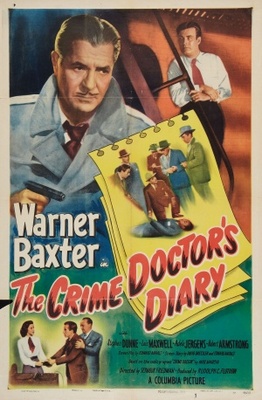 The Crime Doctor's Diary movie poster (1949) t-shirt
