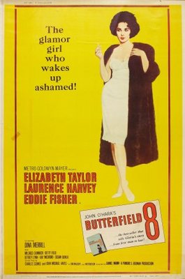 Butterfield 8 movie poster (1960) canvas poster