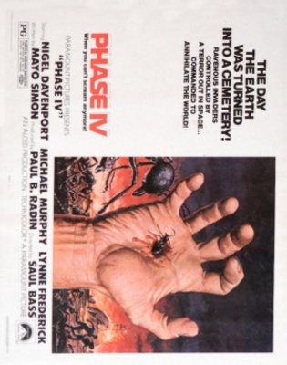 Phase IV movie poster (1974) metal framed poster