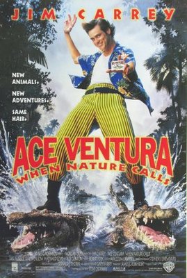 Ace Ventura: When Nature Calls movie poster (1995) canvas poster