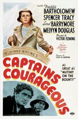 Captains Courageous movie poster (1937) t-shirt