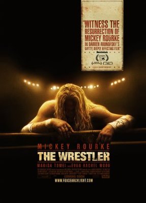 The Wrestler movie poster (2008) wood print