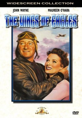 The Wings of Eagles movie poster (1957) poster with hanger