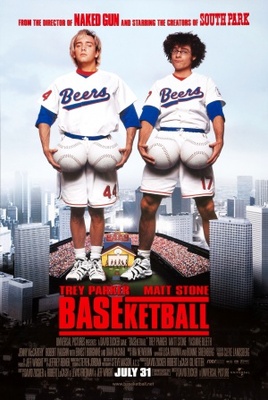 BASEketball movie poster (1998) wooden framed poster