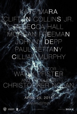 Transcendence movie poster (2014) poster with hanger