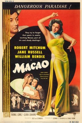 Macao movie poster (1952) poster
