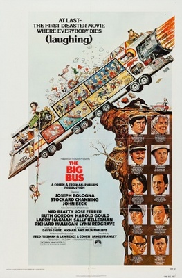The Big Bus movie poster (1976) metal framed poster