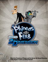 Phineas and Ferb: Across the Second Dimension movie poster (2011) tote bag #MOV_0ea71a06