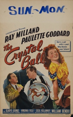 The Crystal Ball movie poster (1943) wood print