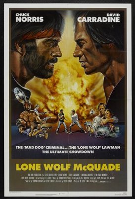 Lone Wolf McQuade movie poster (1983) Stickers MOV_0eae2858