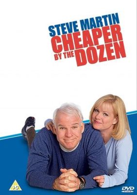 Cheaper by the Dozen movie poster (2003) canvas poster