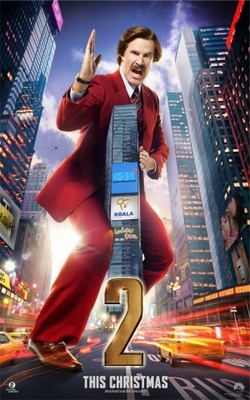 Anchorman: The Legend Continues movie poster (2014) Stickers MOV_0eb1bcf9