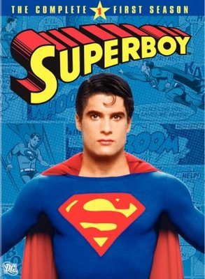 Superboy movie poster (1988) metal framed poster