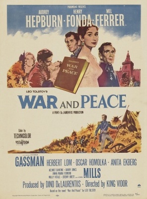 War and Peace movie poster (1956) poster with hanger