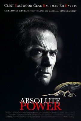 Absolute Power movie poster (1997) wood print