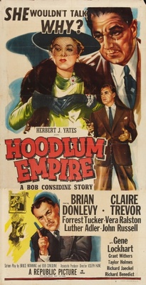 Hoodlum Empire movie poster (1952) wood print