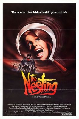 The Nesting movie poster (1981) wooden framed poster