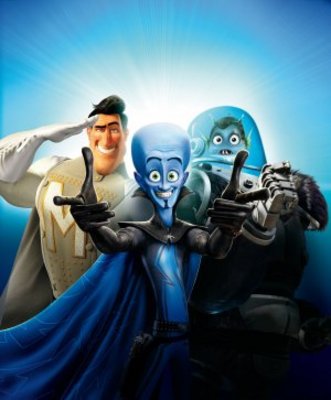 Megamind movie poster (2010) canvas poster