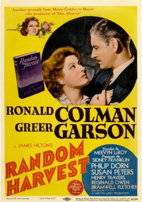 Random Harvest movie poster (1942) pillow