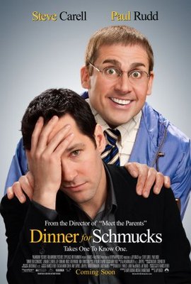 Dinner for Schmucks movie poster (2010) wooden framed poster