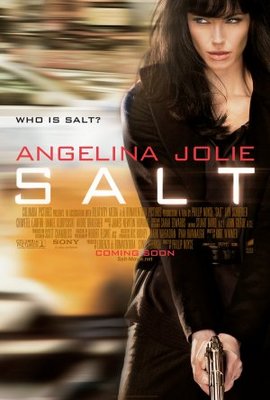 Salt movie poster (2010) pillow