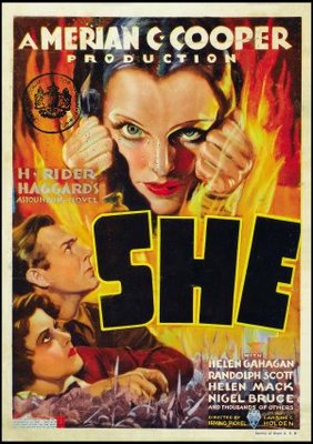 She movie poster (1935) Stickers MOV_0f061d43