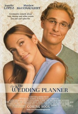 The Wedding Planner movie poster (2001) metal framed poster