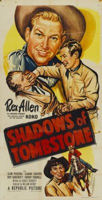 Shadows of Tombstone movie poster (1953) mouse pad