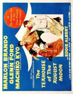 The Teahouse of the August Moon movie poster (1956) canvas poster