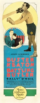 Battling Butler movie poster (1926) metal framed poster