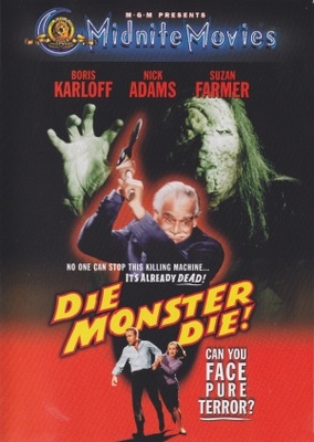 Die, Monster, Die! movie poster (1965) metal framed poster