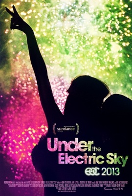 EDC 2013: Under the Electric Sky movie poster (2013) wood print