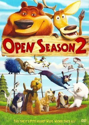 Open Season 2 movie poster (2009) canvas poster