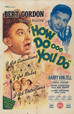 How Doooo You Do!!! movie poster (1945) canvas poster