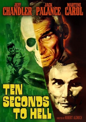 Ten Seconds to Hell movie poster (1959) poster with hanger